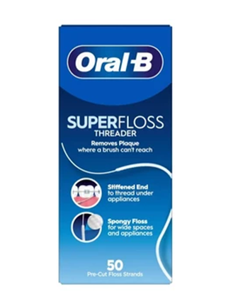 ORAL B SUPERFLOSS THREADER